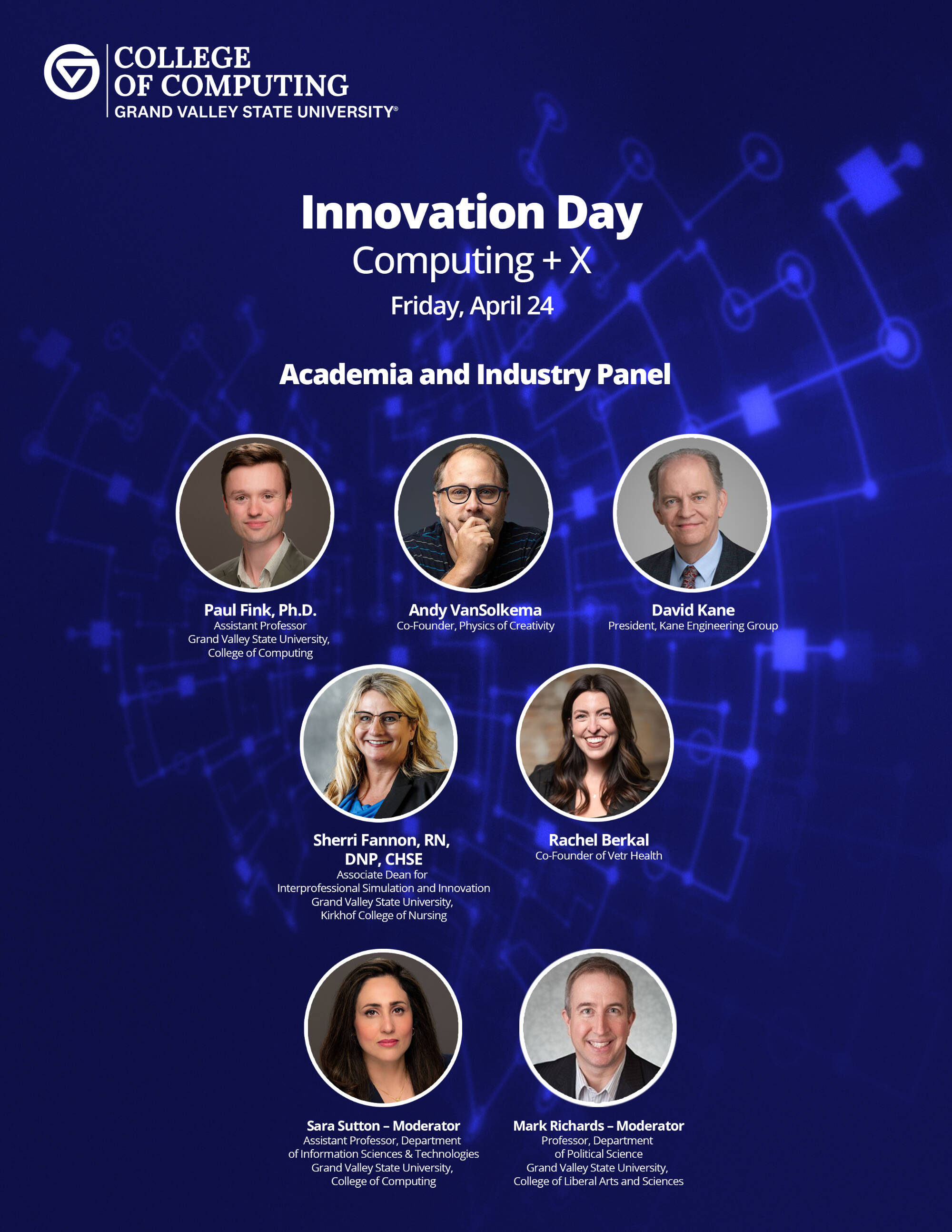 Innovation Day - Academia and Industry Panel Poster